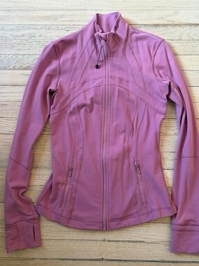 lululemon athletica Rose-Mauve Define Jacket Size 4